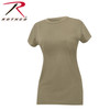 Rothco Womens Longer T-shirt - Coyote Brown