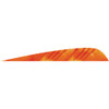 Gateway Parabolic Feathers Tre White/Orange 4 in. RW 50 pk.