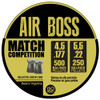 MATCH AIR PISTOL 7GR 500 PACKHATSAN APOLO 177 AIR BOSS 