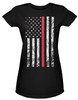 Rothco Womens Thin Red Line Longer T-Shirt 