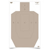 Birchwood Casey EZE-Scorer Paper Practice Targets 23" x 35" IPSC 100/ct