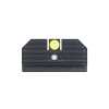 Night Fision Student of the Gun Accur8 Night Sight Set Yellow Front Black Back for Glock 42/43/43x