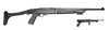 Ruger 10/22 Tactical Folding Stock - Black Polymer