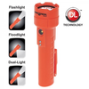 Rechargeable Dual-Light Flashlight w/Dual Magnets