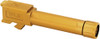 BARREL THREADED GOLD TINTRUE PRECISION FOR GLOCK 26 