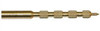 J. Dewey Brass Rifle Jag - Female Thread 8-36 .22 cal