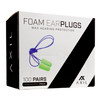 AXIL FOAM EAR PLUGS 100 PAIR W/LNYRD