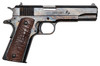 Collectible 1 of 300 CNCLINEAGE Colt Government Lineage 45 ACP 7+1 5" Stainless Match Grade Barrel, Color Case Hardened Stainless Steel Serrated Slide & Frame, Chocolate Alligator Grip