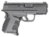 Springfield Armory XDSG93345BOSP XD-S Mod2 OSP 45 ACP 5+1 6+1 3.30" Black Melonite Steel Barrel & Optic Ready/Serrated Slide, Black Polymer Frame w/Picatinny Rail, Black Textured Polymer Grip