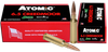 Atomic Ammunition 00404 Rifle Match 6.5Creedmoor 142gr Hollow Point Match 20 Per Box/10 Case Ammo for MA, CT, NJ, IL, NY & CA Buyers