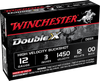 Winchester Ammo SB12300 Double X High Velocity 12Gauge 3" 12Pellets 00Buck Shot 5 Per Box/50 Case Ammo for MA, CT, NJ, IL, NY & CA Buyers