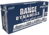Fiocchi 9APB Range Dynamics  9mmLuger 124gr Full Metal Jacket 50 Per Box/20 Case Ammo for MA, CT, NJ, IL, NY & CA Buyers