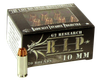 G2 Research G00601 R.I.P  10mmAuto 115gr Fracturing Hollow Point 20 Per Box/25 Case Ammo for MA, CT, NJ, IL, NY & CA Buyers
