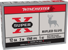 Winchester Ammo X123RS15 Super X  12Gauge 3" 1oz Rifled Slug Shot 5 Per Box/50 Case Ammo for MA, CT, NJ, IL, NY & CA Buyers