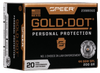 Speer 23980GD Gold Dot Personal Protection 44S&WSpl 200gr Hollow Point 20 Per Box/10 Case Ammo for MA, CT, NJ, IL, NY & CA Buyers