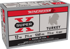 Winchester Ammo X12MT4 Super X Magnum Turkey 12Gauge 2.75" 1 1/2oz Copper Plated 4Shot 10 Box/10 Case Ammo for MA, CT, NJ, IL, NY & CA Buyers