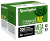 Remington Ammunition 23683 UMC Mega Pack 223Rem 55gr Full Metal Jacket 200 Per Box/4 Case Ammo for MA, CT, NJ, IL, NY & CA Buyers