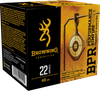 Browning Ammo B194122400 BPR Performance Rimfire  22LR 40gr Lead Round Nose 400 Per Box/4 Case Ammo for MA, CT, NJ, IL, NY & CA Buyers