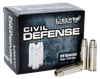 Liberty Ammunition LACD38025 Civil Defense  38Special 50gr Lead Free Fragmenting Hollow Point 20 Per Box/50 Case Ammo for MA, CT, NJ, IL, NY & CA Buyers