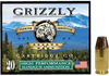 Grizzly Ammo GC45A+P8   45ACP+P 230gr Jacketed Hollow Point 20 Per Box/10 Case Ammo for MA, CT, NJ, IL, NY & CA Buyers