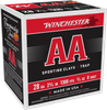 Winchester Ammo AASC288 AA Sporting Clay 28Gauge 2.75" 3/4oz 8Shot 25 Per Box/10 Case Ammo for MA, CT, NJ, IL, NY & CA Buyers
