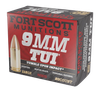 Fort Scott Munitions 9MM115SCV Tumble Upon Impact (TUI)  9mmLuger 115gr Solid Copper Spun 20 Per Box/25 Case Ammo for MA, CT, NJ, IL, NY & CA Buyers