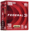 Federal WM51992 Champion Training 9mmLuger 115gr Full Metal Jacket 200 Per Box/5 Case Ammo for MA, CT, NJ, IL, NY & CA Buyers