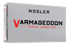 Nosler 65172 Varmageddon  6mmCreedmoor 70gr Flat Base Tipped 20 Per Box/10 Case Ammo for MA, CT, NJ, IL, NY & CA Buyers