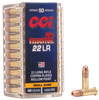 CCI 0047 Velocitor Rimfire 22LR 40gr Copper Plated Hollow Point 50 Per Box/100 Case Ammo for MA, CT, NJ, IL, NY & CA Buyers