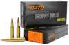 HSM 7MM08140VLD Trophy Gold Extended Range 7mm-08 Rem 140 gr Berger Hunting VLD Match 20 Per Box/ 25 Case Ammo for MA, CT, NJ, IL, NY & CA Buyers