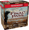 Winchester Ammo FP123254 Final Pass  12Gauge 3" 1 1/4oz 2.5/4Shot 25 Per Box/10 Case Ammo for MA, CT, NJ, IL, NY & CA Buyers
