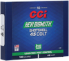 CCI 3746B Pest Control HEVI-Bismuth 45Colt 130gr Shotshell #8 Shot 10 Per Box/20 Case Ammo for MA, CT, NJ, IL, NY & CA Buyers