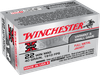 Winchester Ammo X22M Super X  22WMR 40gr Full Metal Jacket 50 Per Box/40 Case Ammo for MA, CT, NJ, IL, NY & CA Buyers