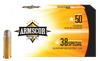 Armscor FAC385N USA  38Special 158gr Lead Round Nose Flat Point 50 Per Box/20 Case Ammo for MA, CT, NJ, IL, NY & CA Buyers