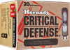 Hornady 86238 Critical Defense Triple Defense 410Gauge 2.50" 2RoundBalls/1 FTXSlug 20 Per Box/10 Case Ammo for MA, CT, NJ, IL, NY & CA Buyers