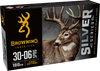 Browning Ammo B192630061  Silver 30-06Springfield 180gr Plated Soft Point 20 Per Box/10 Case Ammo for MA, CT, NJ, IL, NY & CA Buyers