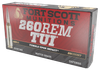 Fort Scott Munitions 260123SCV2 Tumble Upon Impact (TUI)  260Rem 123gr Solid Copper Spun 20 Per Box/25 Case Ammo for MA, CT, NJ, IL, NY & CA Buyers