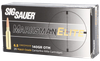 Sig Sauer E65CM120 Marksman Elite  6.5 Creedmoor 140 gr Open Tip Match 20 Per Box/ 10 Case Ammo for MA, CT, NJ, IL, NY & CA Buyers