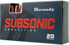 Hornady 82742 Subsonic Rifle 45-70Gov 410gr Sub X 20 Per Box/10 Case Ammo for MA, CT, NJ, IL, NY & CA Buyers