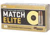 Sig Sauer E9MMA3COMP50 Match Elite Competition  9mmLuger 147gr V-Crown Jacketed Hollow Point 50 Per Box/20 Case Ammo for MA, CT, NJ, IL, NY & CA Buyers