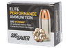 Sig Sauer E40SW220 Elite Performance  40S&W 180gr V-Crown Jacketed Hollow Point 20 Per Box/10 Case Ammo for MA, CT, NJ, IL, NY & CA Buyers