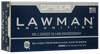 Speer 53919 Lawman  357Sig 125gr Total Metal Jacket Flat Nose 50 Per Box/20 Case Ammo for MA, CT, NJ, IL, NY & CA Buyers