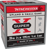 Winchester Ammo X285 Super X Heavy Game Load High Brass 28Gauge 2.75" 3/4oz 5Shot 25 Per Box/10 Case Ammo for MA, CT, NJ, IL, NY & CA Buyers