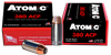 Atomic Ammunition 00453 Pistol Precision Craft 380ACP 90gr Hollow Point 20 Per Box/10 Case Ammo for MA, CT, NJ, IL, NY & CA Buyers