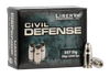 Liberty Ammunition LACD357SIG053 Civil Defense  357Sig 50gr Lead Free Fragmenting Hollow Point 20 Per Box/50 Case Ammo for MA, CT, NJ, IL, NY & CA Buyers