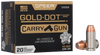 Speer 24259 Gold Dot Carry Gun 40S&W 165gr Hollow Point 20 Per Box/10 Case Ammo for MA, CT, NJ, IL, NY & CA Buyers
