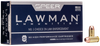 Speer 53955 Lawman  40S&W 165gr Total Metal Jacket Flat Nose 50 Per Box/20 Case Ammo for MA, CT, NJ, IL, NY & CA Buyers