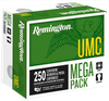 Remington Ammunition 23779 UMC Mega Pack 40S&W 180gr Full Metal Jacket 250 Per Box/4 Case Ammo for MA, CT, NJ, IL, NY & CA Buyers