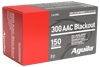 Aguila 1E300110   300Blackout 150gr Full Metal Jacket Boat Tail 50 Per Box/20 Case Ammo for MA, CT, NJ, IL, NY & CA Buyers