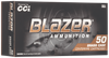 CCI 5251 Blazer Handgun 10mm 180gr Jacketed Hollow Point 50 Per Box/10 Case Ammo for MA, CT, NJ, IL, NY & CA Buyers